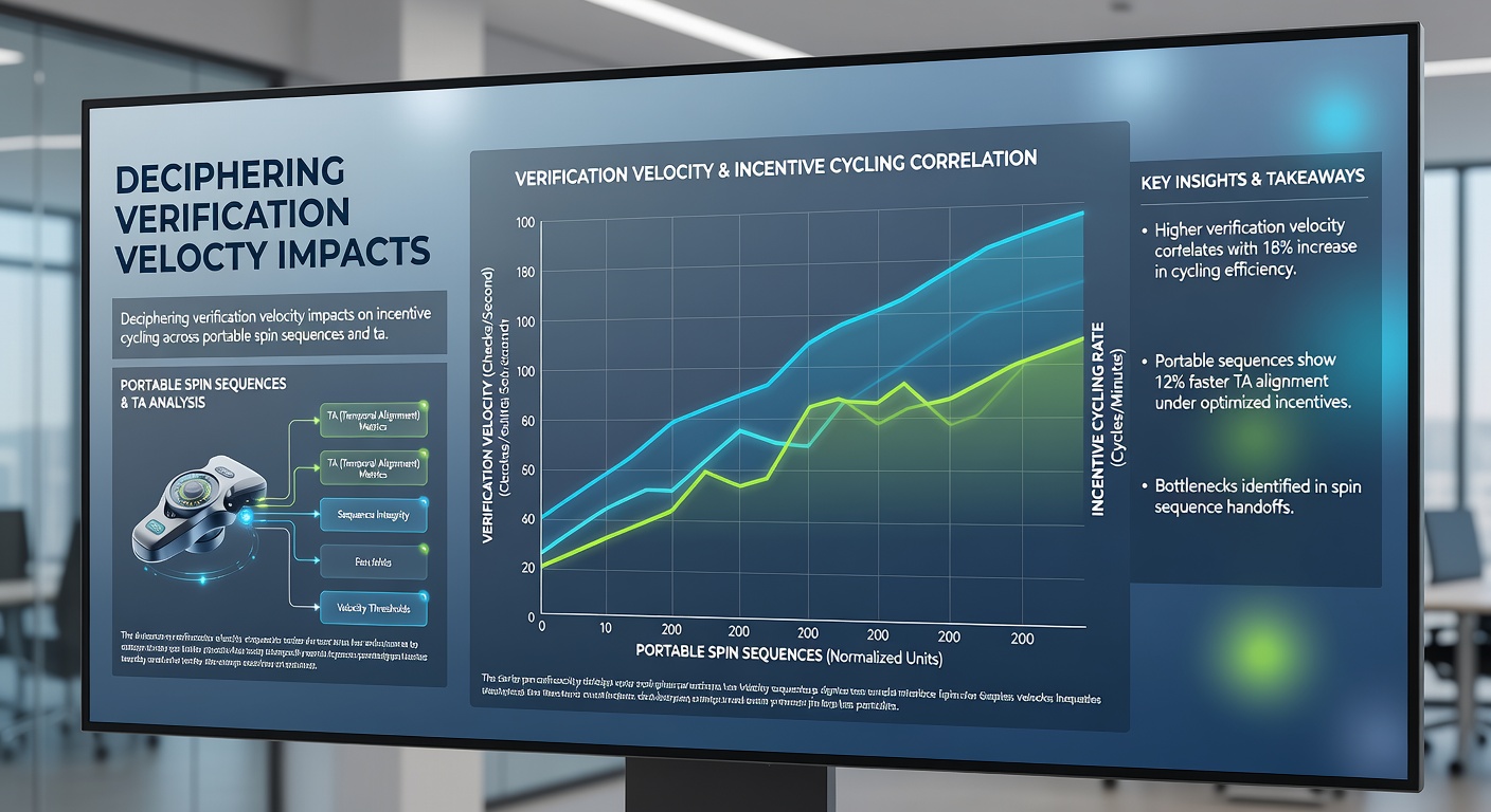 Analytics dashboard showing verification times linked to bonus cycling metrics for mobile slots and table games