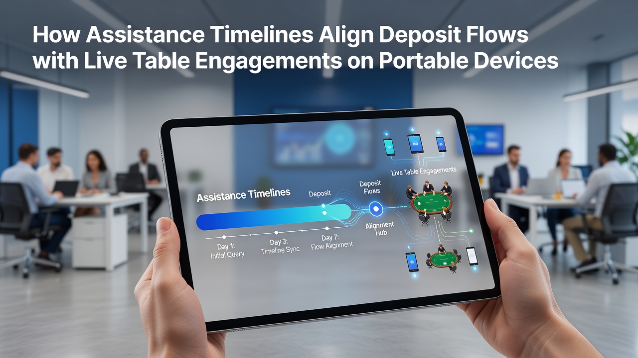 Mobile live table interface showing deposit confirmation and dealer engagement on a portable device