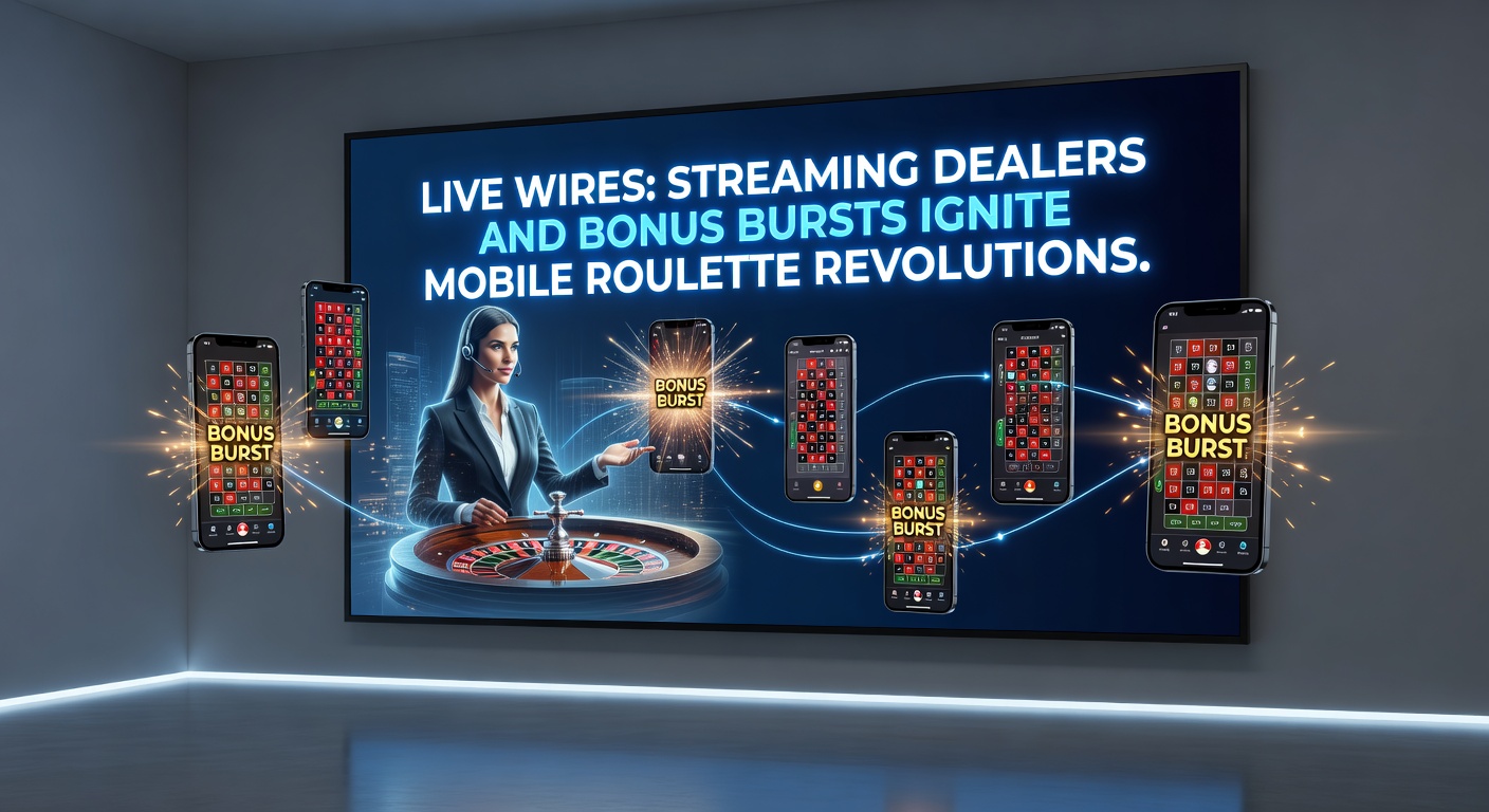Dynamic screenshot of a mobile roulette bonus burst in action, with multipliers raining down on a live dealer table amid colorful particle effects and player chat overlay